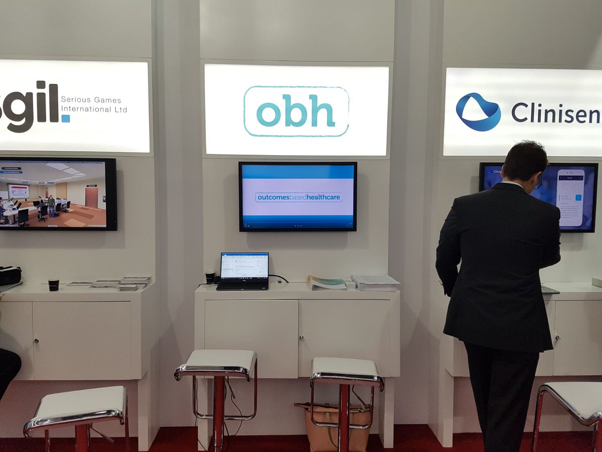OBH_UK's tweet photo. OBH Outcomes Platform at #hospitalar2017 in Brazil this week #healthcareuk @NHSAccelerator #healthtech @Beverley_Bryant https://t.co/u8j4p7nkfm