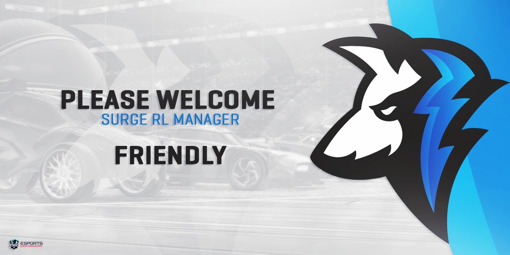 SurgeESC's tweet photo. We'd like to give a warm welcome to the new #SURGERL manager: @RL_Friendly
Looking forward to working with you! https://t.co/YGU5Ytvm1R