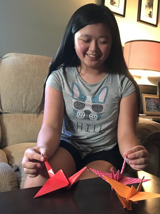VCG_Times's tweet photo. Students hope cranes bring luck to Verona teacher with leukemia. https://t.co/YNrgfBK7UT via @northjersey https://t.co/XoAIlgnf0o