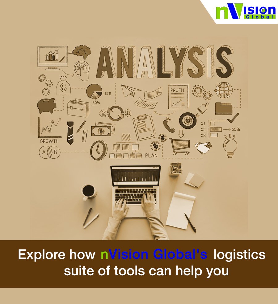 nVision_Global's tweet image. Explore how nVision Global logistics suite of tools can help you. 
goo.gl/9s5BOS
#nVisionglobal #Logisticstools