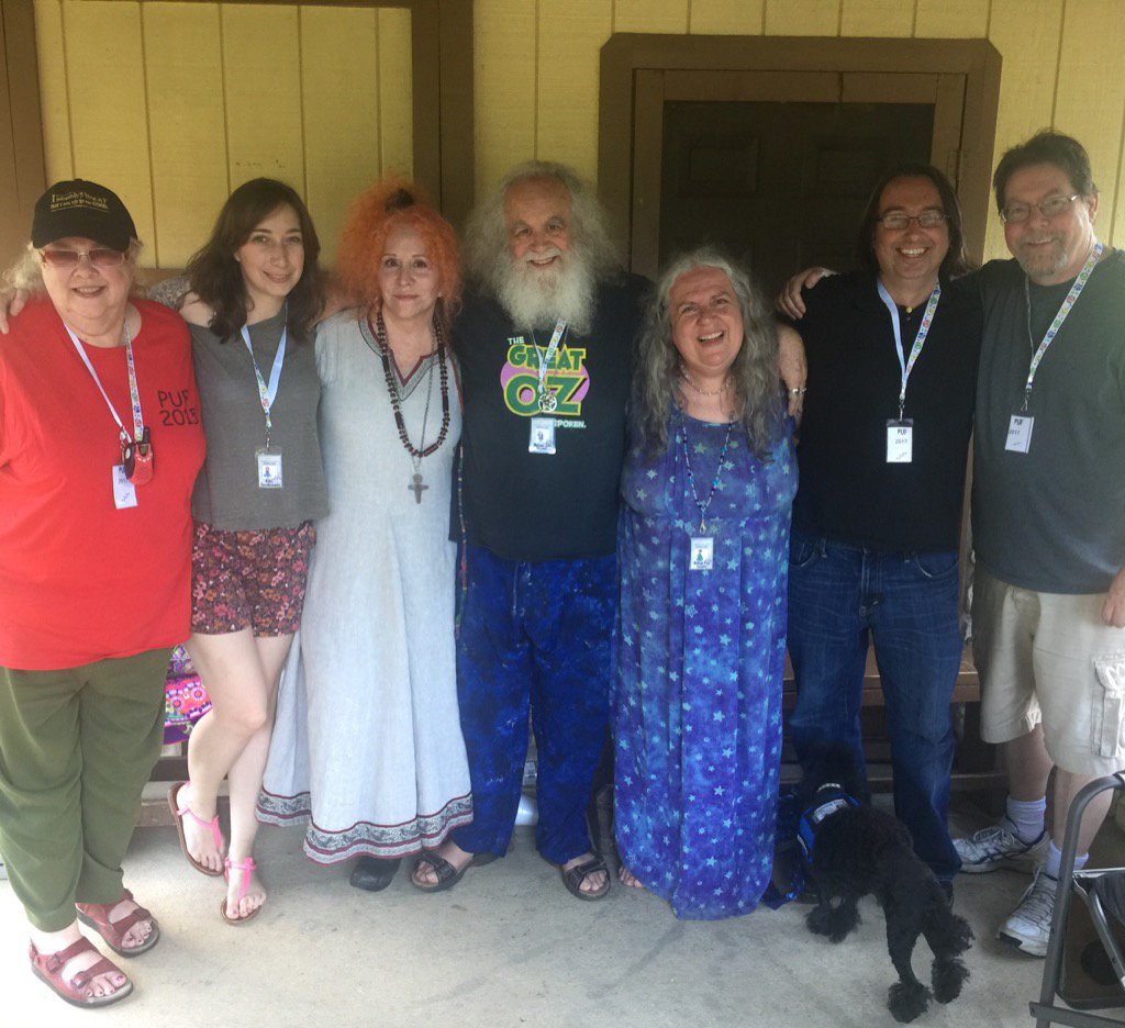 Selena_Fox's tweet photo. Celebrating @paganunityfest 20thAnniversary with #magickal #Pagan authors/teachers this weekend! #PaganUnityFestival https://t.co/73XADHo7pB