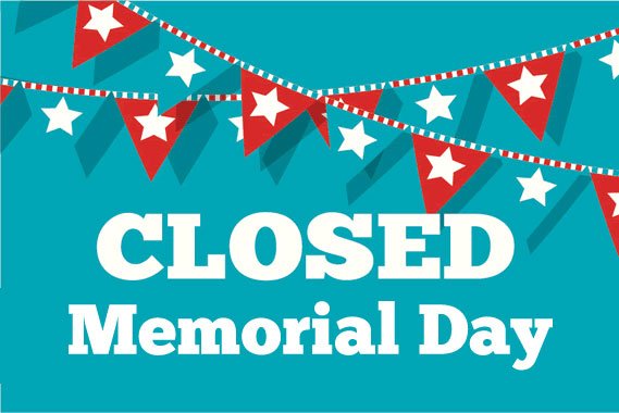OmahaKroc's tweet photo. In observance of Memorial Day, The Salvation Army Kroc Center will be CLOSED. 
View full list of Holiday Hours &amp; Closures » https://t.co/Gx9k2DMPTw