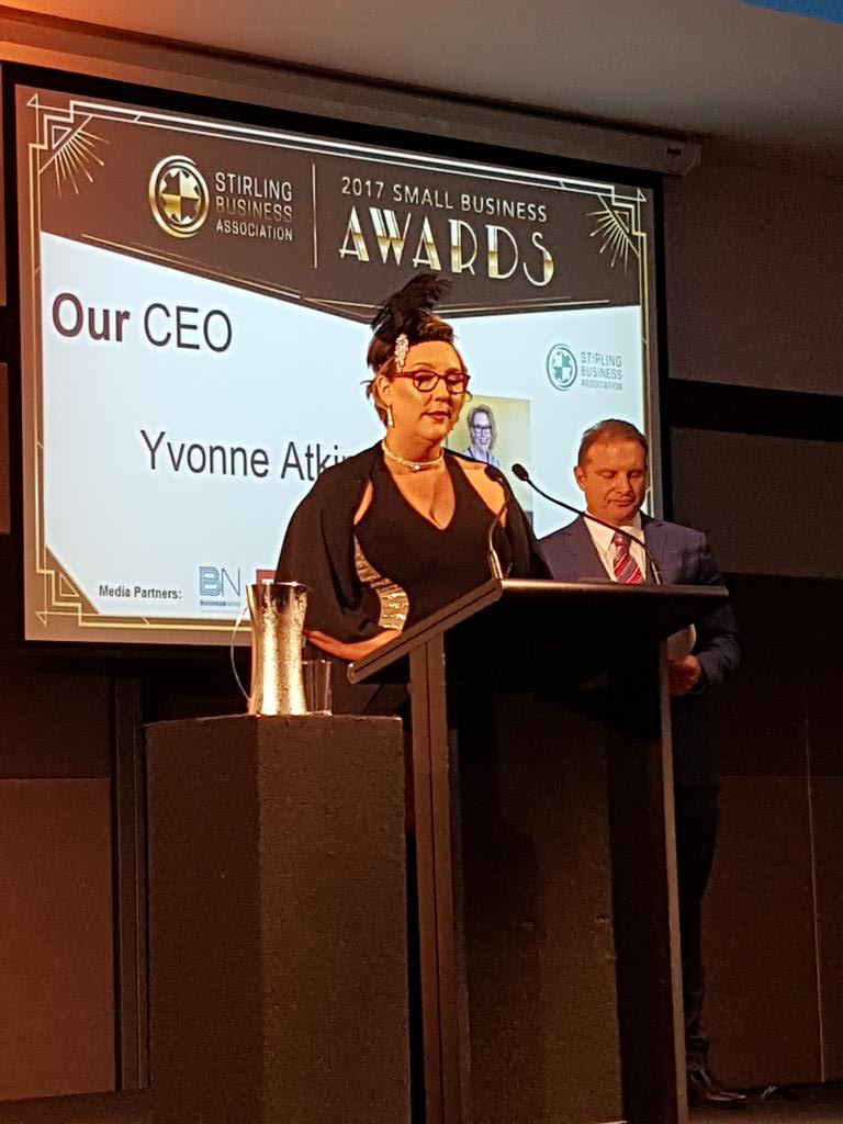 WeisersWorld's tweet photo. Kickoff at the small business awards #juststartit #innovation https://t.co/7d36C756vN