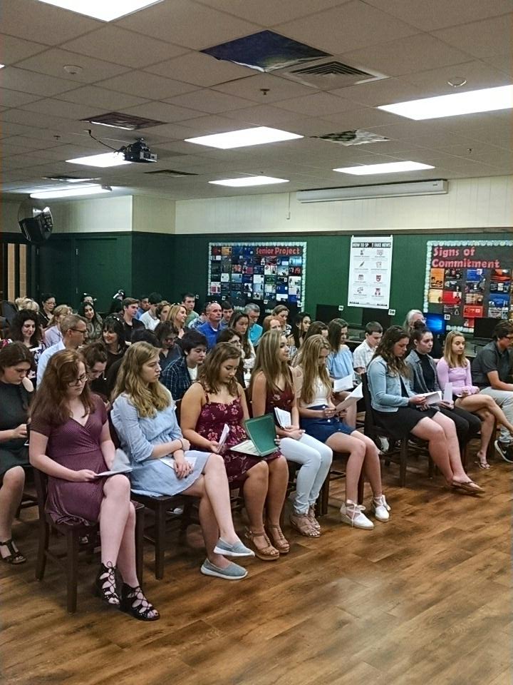 TobyGibbons1's tweet photo. NHS Junior Book Awards Gathering today in the Media Center. https://t.co/D7HGALXF1l