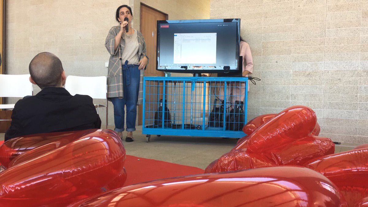 Termina la mañana con Pilar Pinchart que nos habla de la importancia que le damos a la difusión y el discurso sobre el proyecto #COCA17