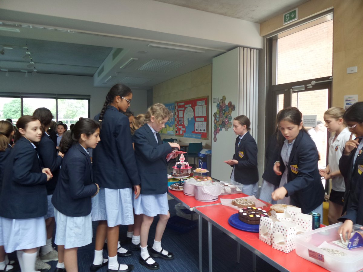 'The Cupcake Crew' threw a great sale for Cancer Research, raising an outstanding £241.10 in one break time!
