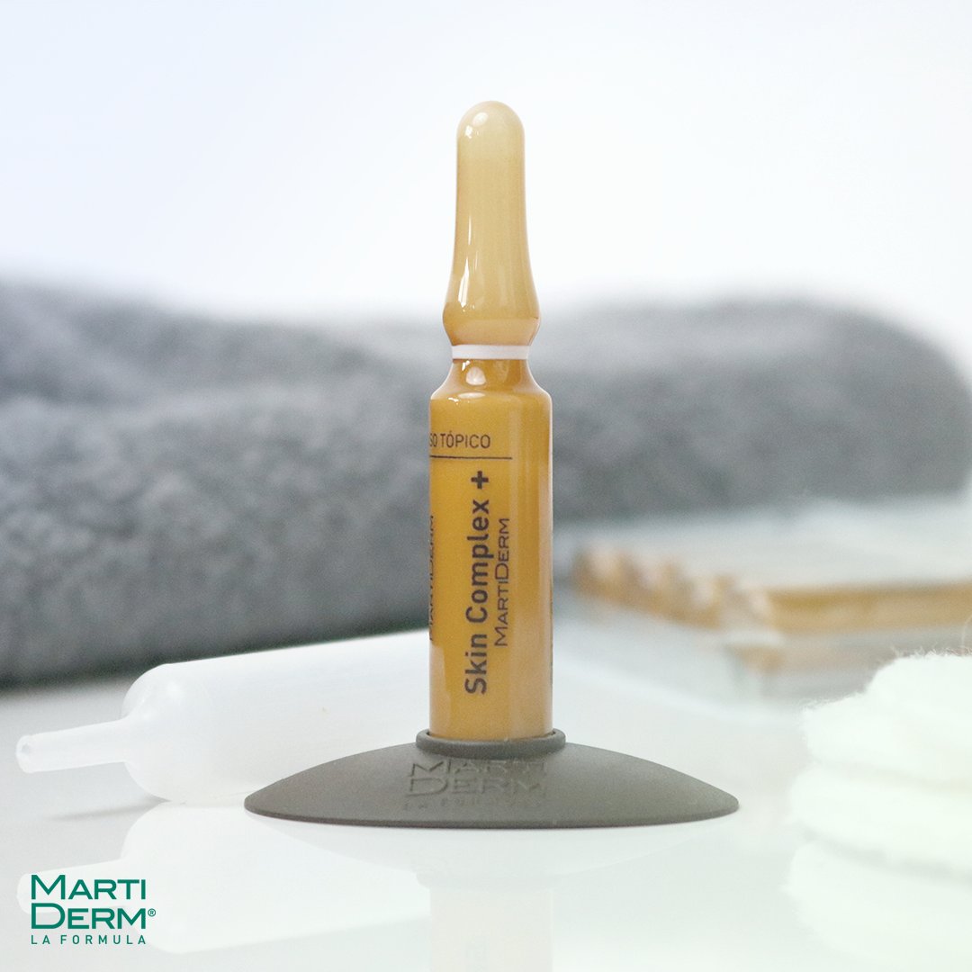MartiDerm's tweet photo. ¿Has oído hablar de #SkinComplex+? Son unas innovadoras #ampollas #antiedad que te ayudarán a lucir un rostro firme y radiante #MartiDerm https://t.co/uBxl0hRgrM