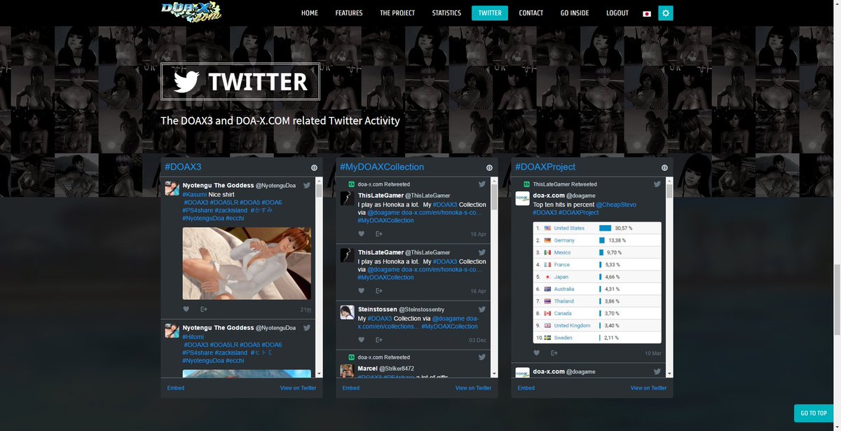 doagame's tweet photo. . @Twitter how can I remove blocked users like @NyotenguDoa from my widget timelines? https://t.co/jtiXoDzHvT #DOAXProject #DOAX3 https://t.co/C109ApFxhw