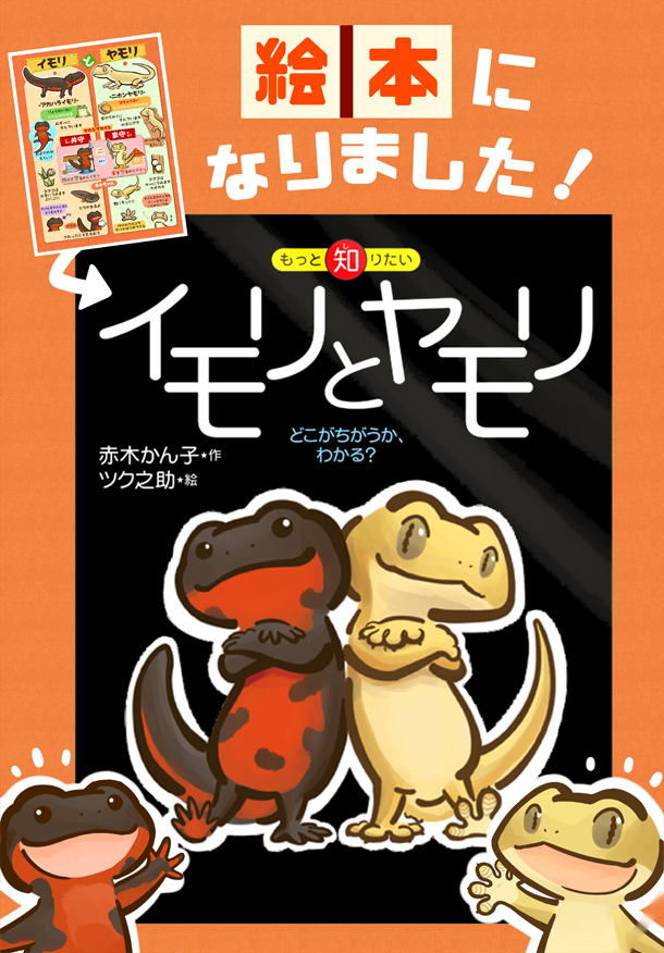 Twitter 上的 ツク之助 恋する化石発売中 2万超rtされた イモリとヤモリのみわけかた が絵本になりました イモリとヤモリ の違いとヒミツを 二匹がかわいく解説します 5 24に新樹社より全国書店にて発売 ネット通販はこちらより T Co Oodajjmmcn Twitter 上的 ツク之助 恋する化石発売中 2万超rtされた イモリとヤモリのみわけかた が絵本になりました イモリとヤモリ の違いとヒミツを 二匹がかわいく解説します 5 24に新樹社より全国書店にて発売 ネット通販はこちらより T Co Oodajjmmcn