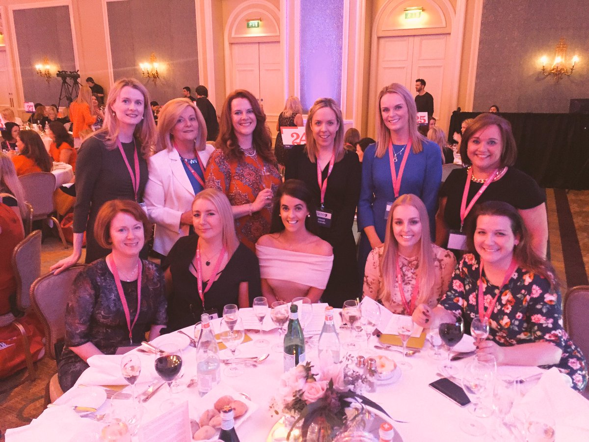 The ladies from #BritvicIre looking forward to a great day @ #TWIG17