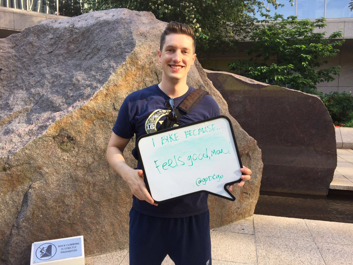 goDCgo's tweet photo. Feels good, man. #BikeConfessions #BTWD2017 https://t.co/oFzPo8ywHp