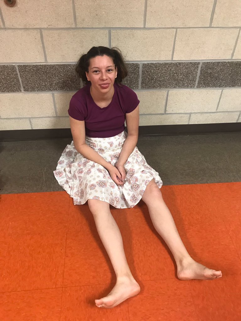 manitsamy's tweet photo. Reenacting a baby picture isn't as easy as I thought.... #babydays #seniorweek17 https://t.co/So41NpsfVe