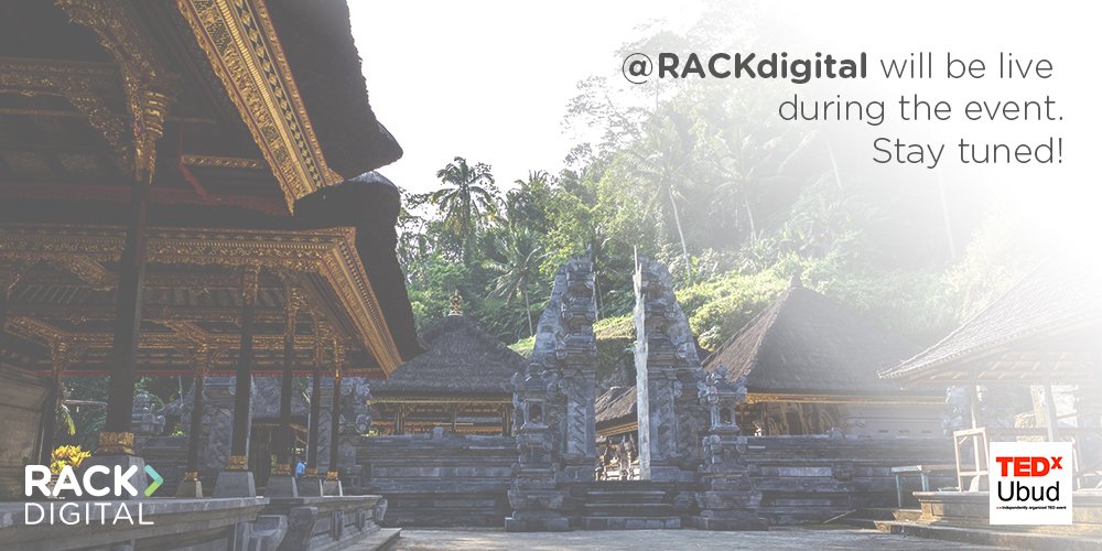 rackdigital's tweet photo. #TedXUbud event will start in 2 hours. So ecstatic to be here! :) #MakeTheLight https://t.co/Q7jIdxLoN5