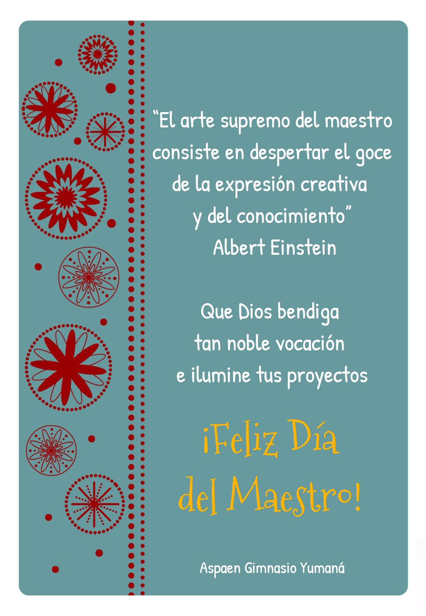 Lisandra61's tweet photo. #FelizDïadelMaestro! 💖 https://t.co/OFq2Zdi1xj