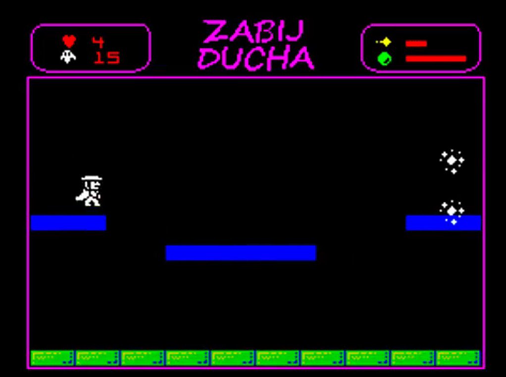Indie_RetroNEWS's tweet photo. Zabij Ducha - Endless platformer by a Polish developer comes to the ZX Spectrum https://t.co/S7S7TsI7tL #retrogaming #homebrew #zxsprectrum https://t.co/wRIbaujRm0