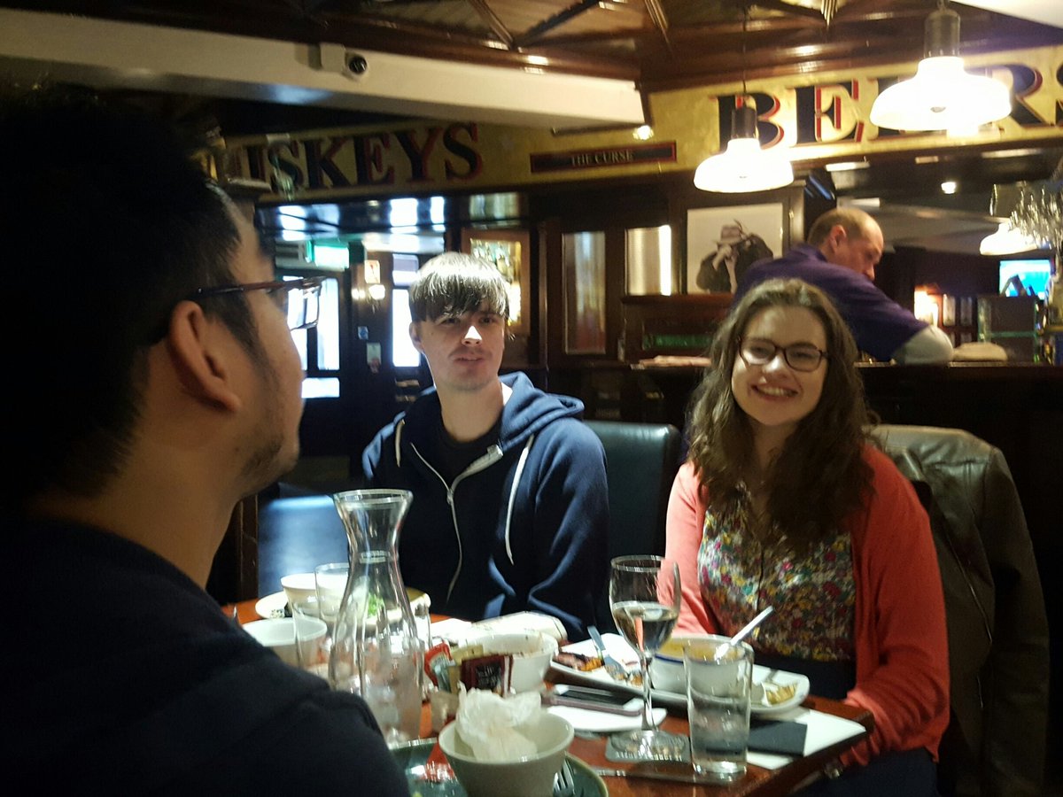Adoreboard's tweet photo. Saying our goodbyes to Robert. Thanks for all your hard work! #offtoIndia @LaverysBelfast https://t.co/NNlifHl43a