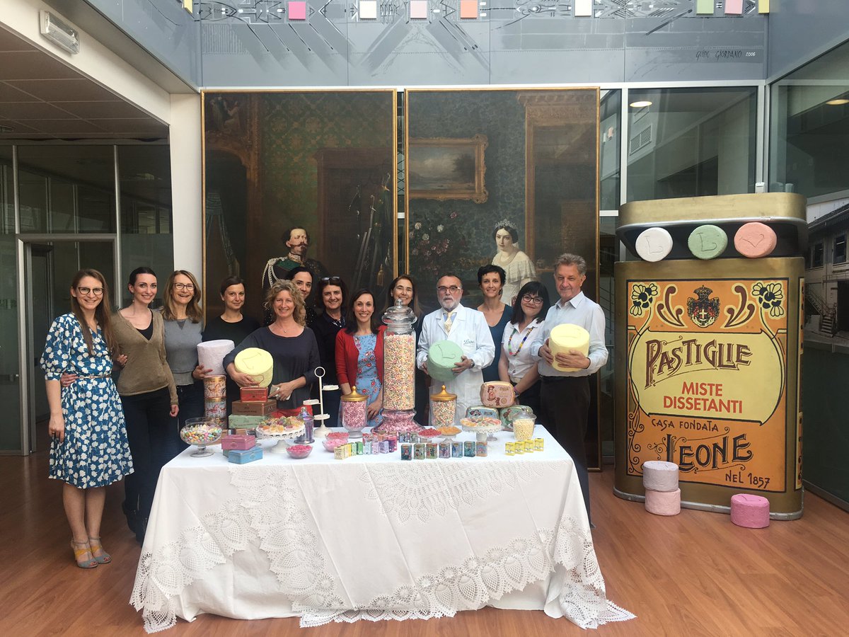 160 anni di dolcezza ✨🍬🎉 grazie a tutti per la bellissima giornata! #presstour #160annileone #leonedal1857 #pastiglieleone