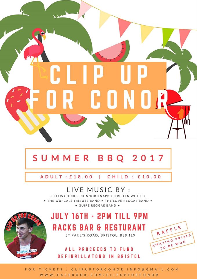 Clipupforconor's tweet photo. 15 tickets left for our event in July! 💙💚

* BBQ
* Live Music 
* Amazing Raffle Prizes 

Adults £18.00
Child £10.00 https://t.co/wmssRifZiw