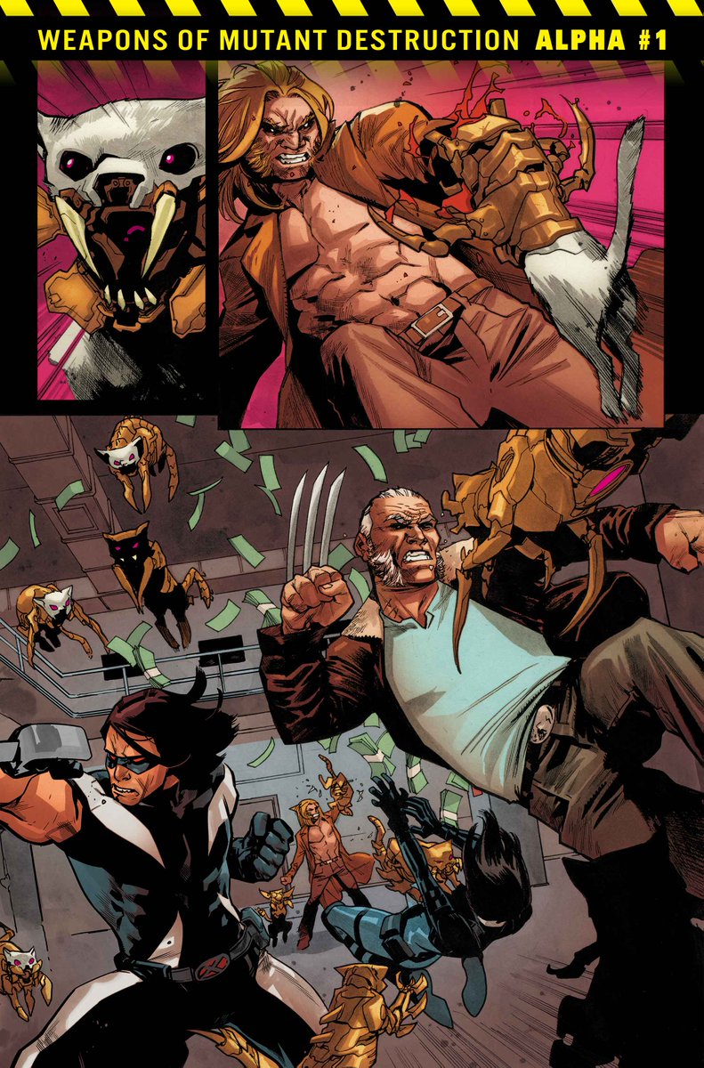 laesferacomics's tweet photo. Primeras impresiones del nuevo #crossover de #Marvel #WeaponsOfMutantDestruction #WMD #LaEsferaComics #marvelcomics #comics #comicbooks https://t.co/ooVFCZPank