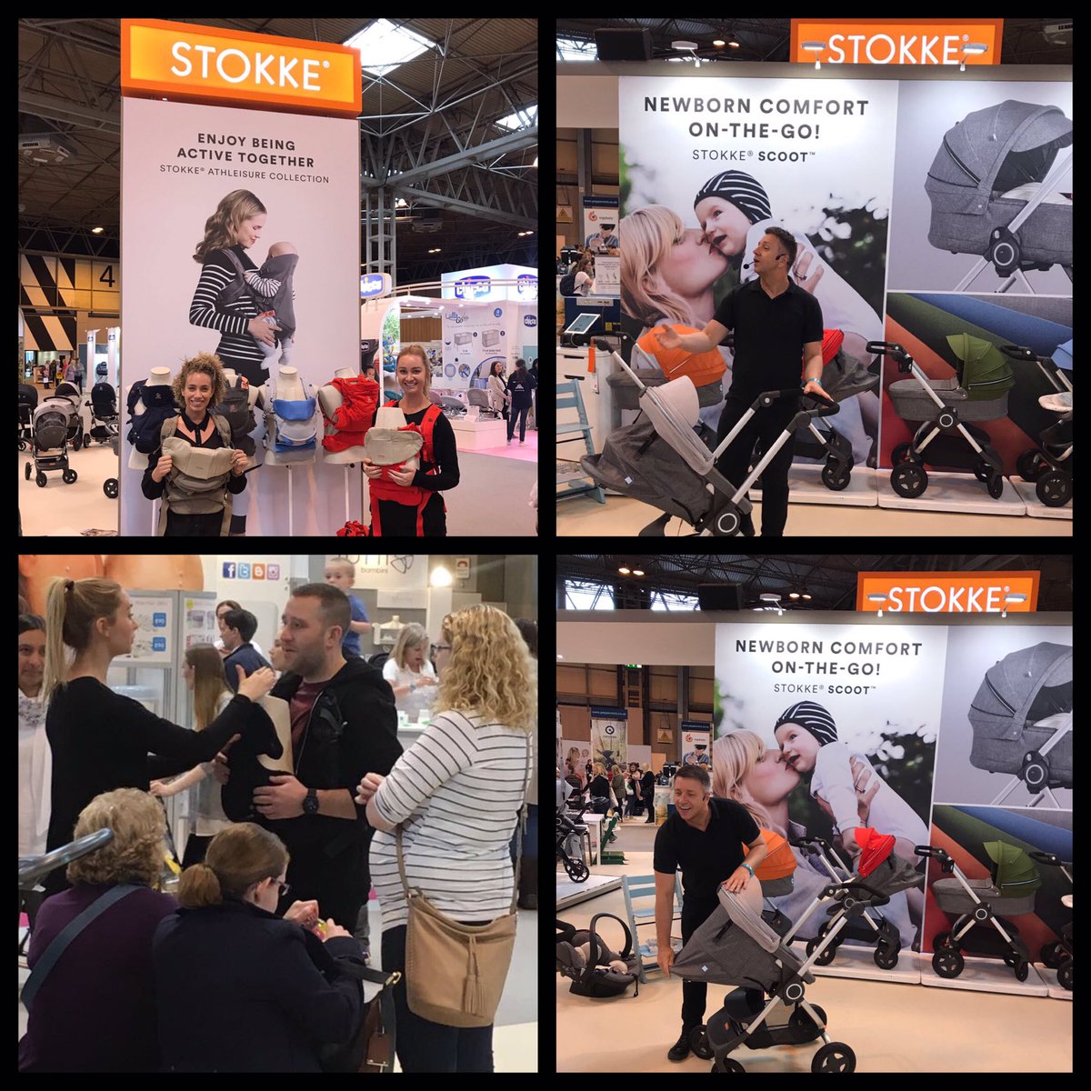 DynamixDance's tweet photo. Day 1 at The NEC Babyshow for the Dynamix Demonstrators 
Doing a great job for client Stokke.
#dynamixdemonstrators #bringingyoureventtolife https://t.co/NruUPzTMQB