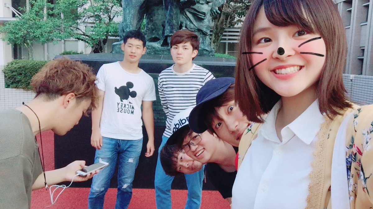 今日はグループに分かれて大学お散歩したよ〜〜🚶
知らない場所を発見できたり、いっぱいお喋りもできて、また更に仲が深まった感👌
アイルズは基本活動内容が自由だから好きなこと出来ていいね〜✨！！！