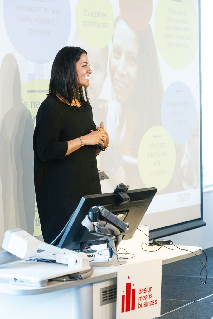 DesignMeansBiz's tweet image. And now Amanda Jennings from @mamasandpapas talking about the great things that can happen when you listen to your customers..then act on it