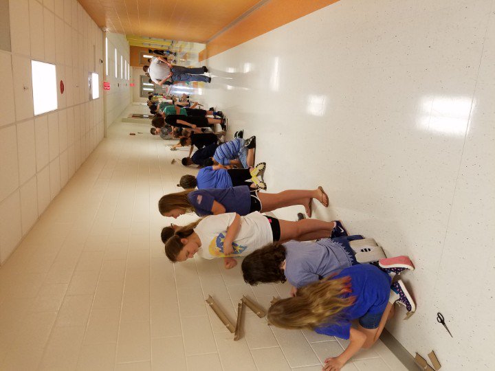 #4C Flight School PomPomDrop slowest to the ground wins #phms