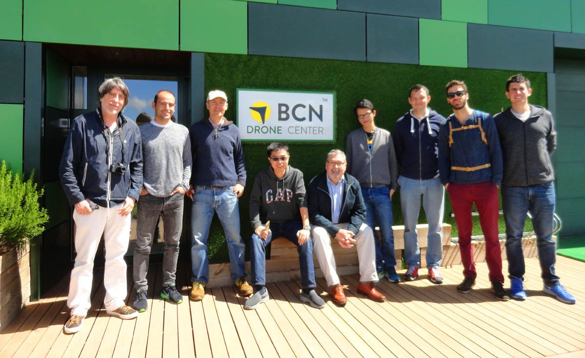 bcn_drone's tweet photo. Today we received the visit of start-ups from Malaysia &amp; Croatia currently based in @brinciot @reimaginedrone @incubio @CataloniaDrones https://t.co/6qbpUlLn97