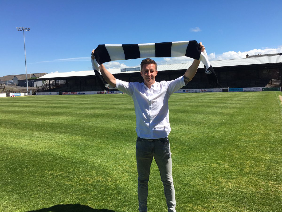 Delighted to sign for <a href="/AyrUnitedFC/">Ayr United</a> looking forward to a fresh challenge ⚫️⚪️
