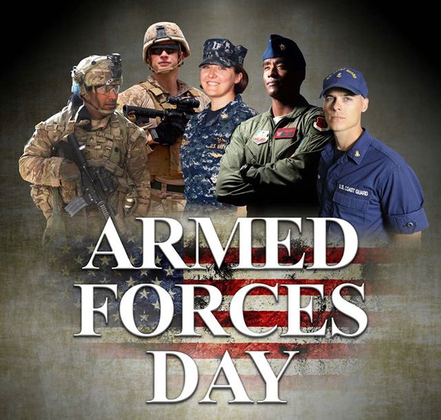 usairforce's tweet photo. We want to thank all service members for your sacrifices. #ArmedForcesDay #GuardiansOfFreedom @USArmy @USMC @USNavy @uscoastguard https://t.co/vmqX2c7GH3