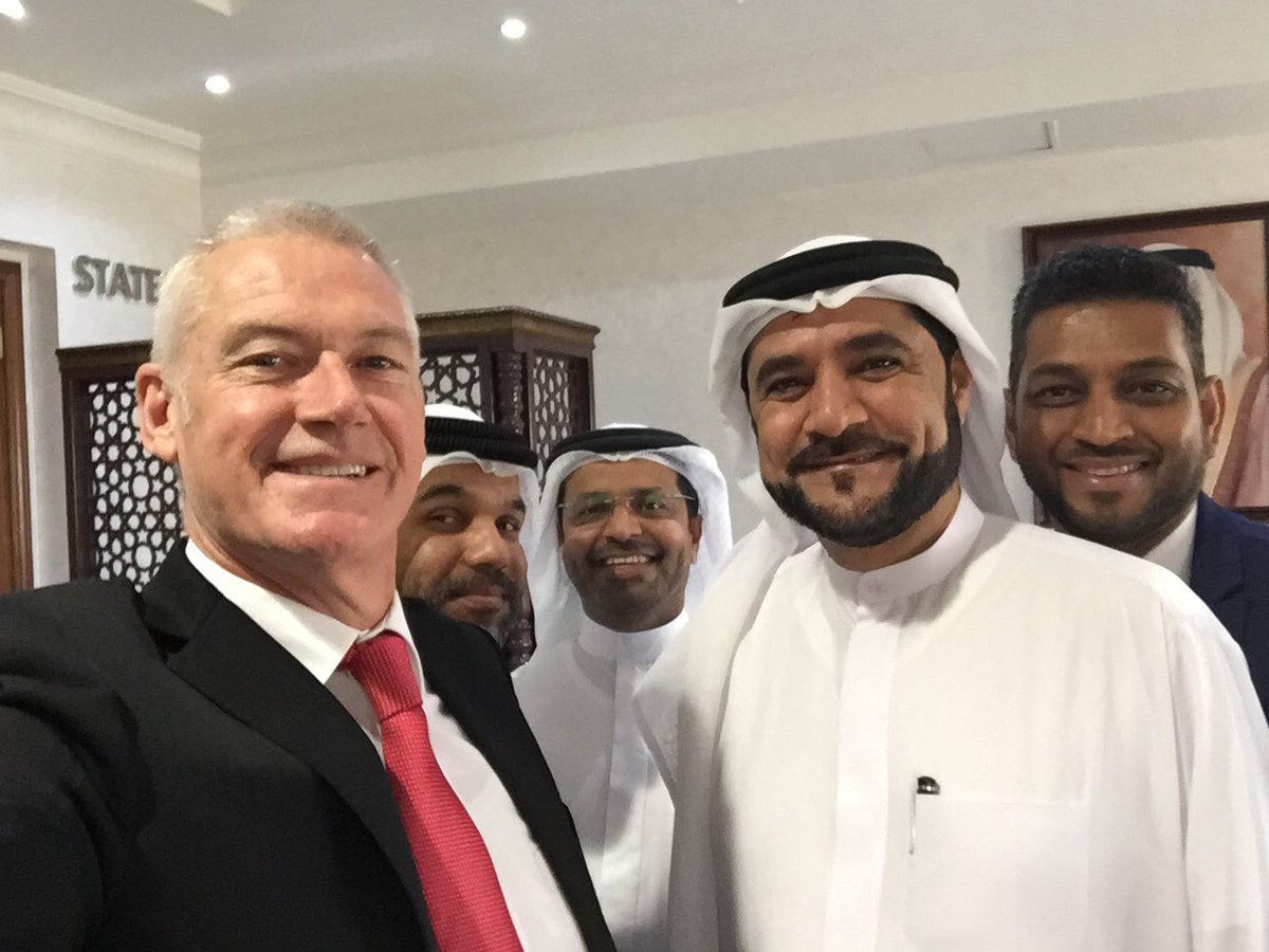 What a great honour to meet H.E. Dr. Rashid Alleen, SEWA Chairman yesterday, a man with an amazing vision