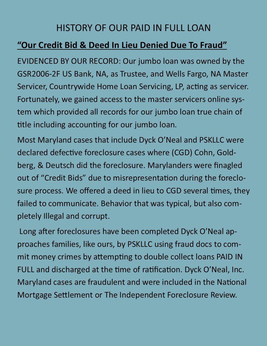 truthsearch1957's tweet photo. #BOA #BANA REED SMITH #Attorney quote DYCK-O'NEAL = #unrelated 3rd party thief
BOA legal dept. sends us certified proof of #Payment in #Full https://t.co/v097JdWjMH
