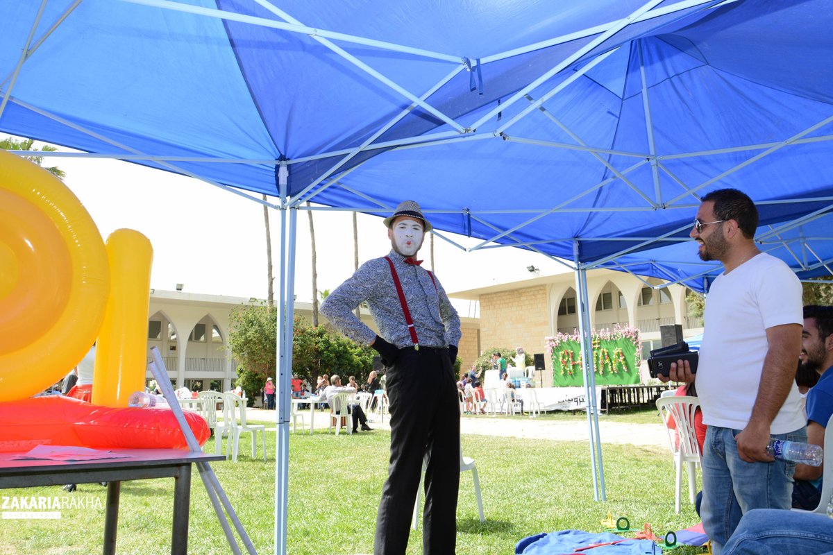 RHUalumni's tweet photo. The one & only #Mime #SpringOnCampus #RHUAA #May14 #sunday #RHUAA #RHU #funday #family #mechref #Lebanon #friends #fun #mime #show https://t.co/hjvfVVI76R