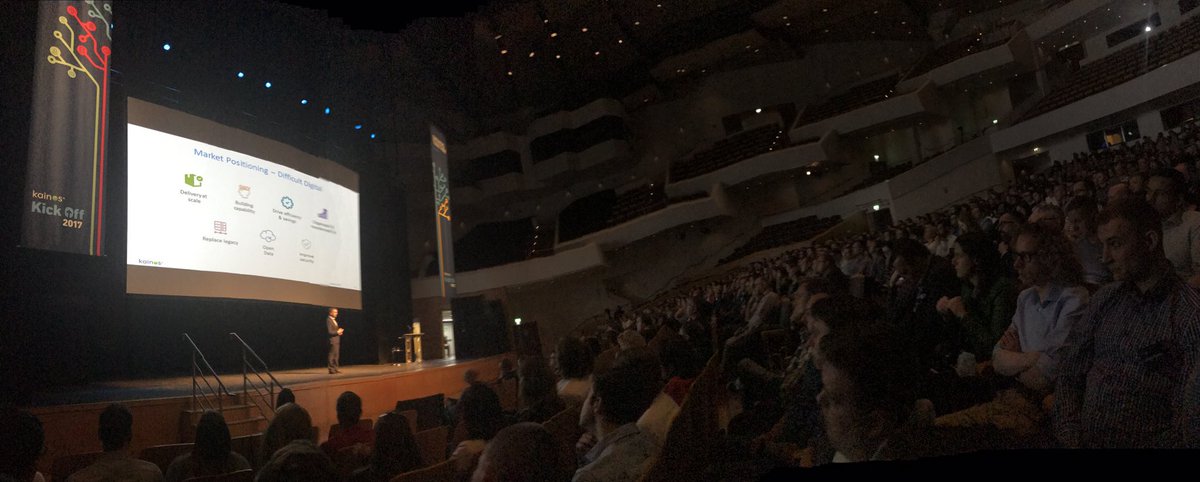 marcinwasilczyk's tweet photo. Almost 400 people at #Kainos #KickOff17 #Belfast https://t.co/Oxh4SJnipW
