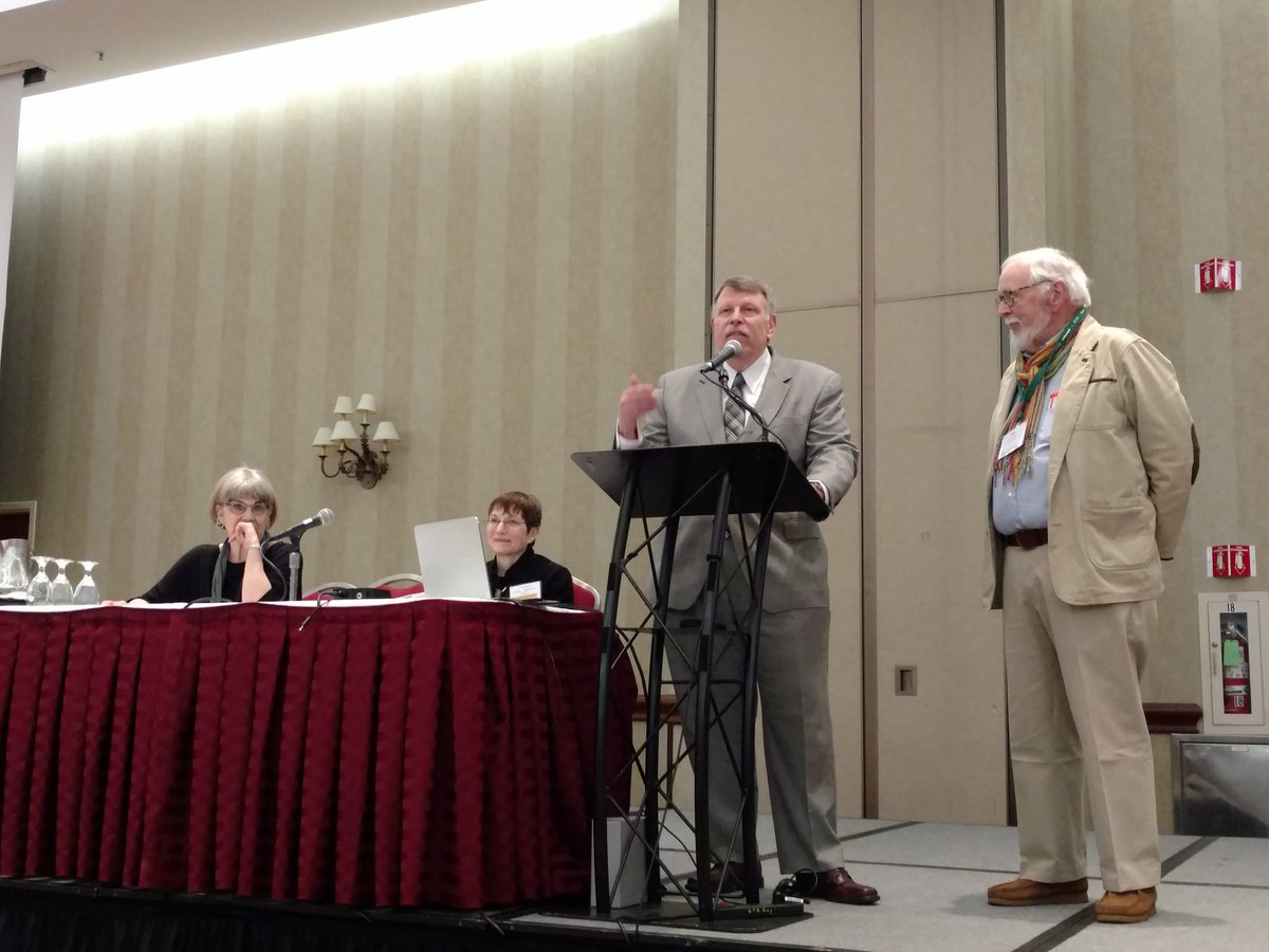 jkirkey's tweet photo. Congratulations George Gregory on becoming the newest recipient of the George A Cooney Society Award! #icle2017pepi https://t.co/SLfCt6gDgY
