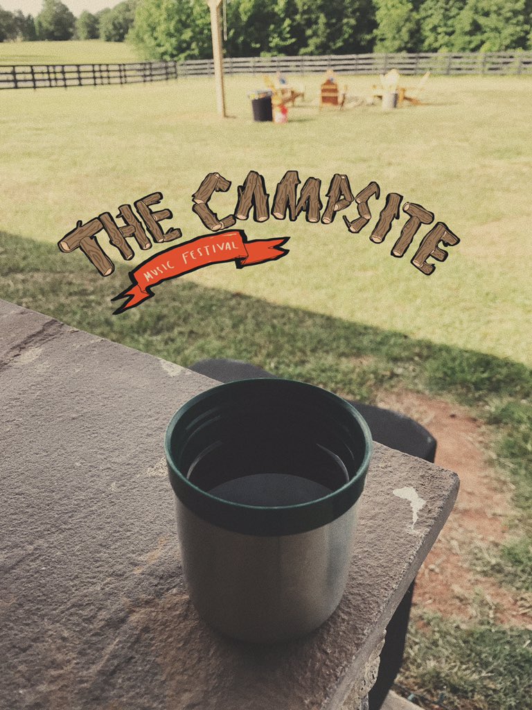 HootieHooStudio's tweet photo. So happy for the first cup of coffee! 🙌🏼
#TheCampsiteMusicFestival https://t.co/oWDeuFR9Ol