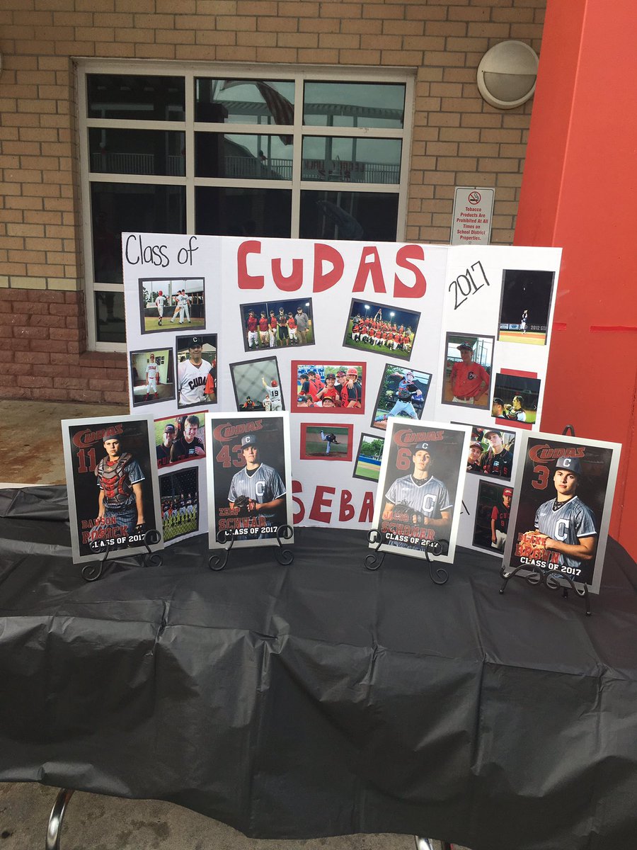 Legacy Walk 🎓 Congrats to our seniors &amp; thanks to the players who came out to support them ⚾️️🔴⚫️#classof2017
