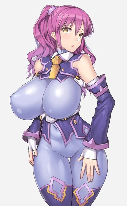 ぴっちりスーツのおbお姉さん 