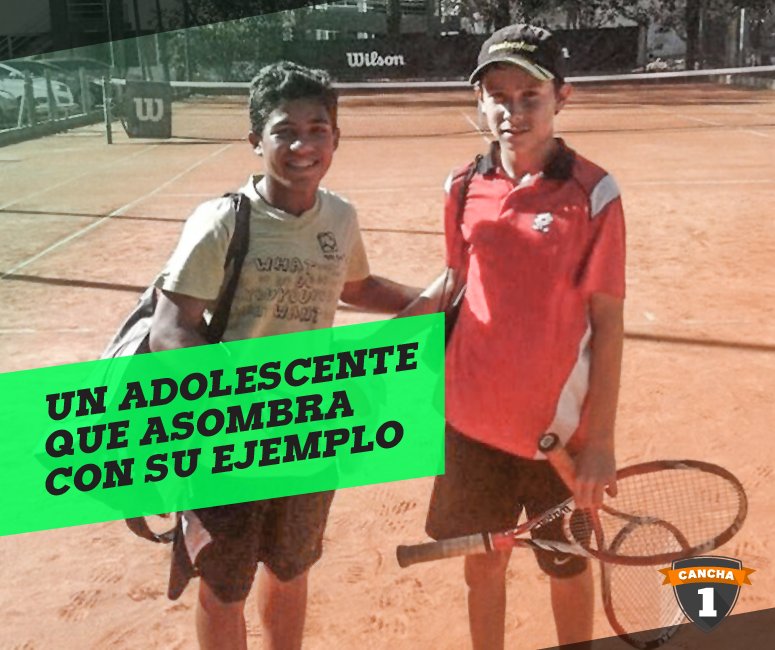 cancha1tenis's tweet photo. Jesús Matías Quiroga es un adolescente salteño que sueña con llegar al mundo del tenis profesional. #TenisFederal 🎾 https://t.co/vYbIKeASpn https://t.co/T8O6S5njgV