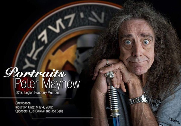 Happy Birthday to Honorary Member Peter Mayhew ( May The Force Be With You! 