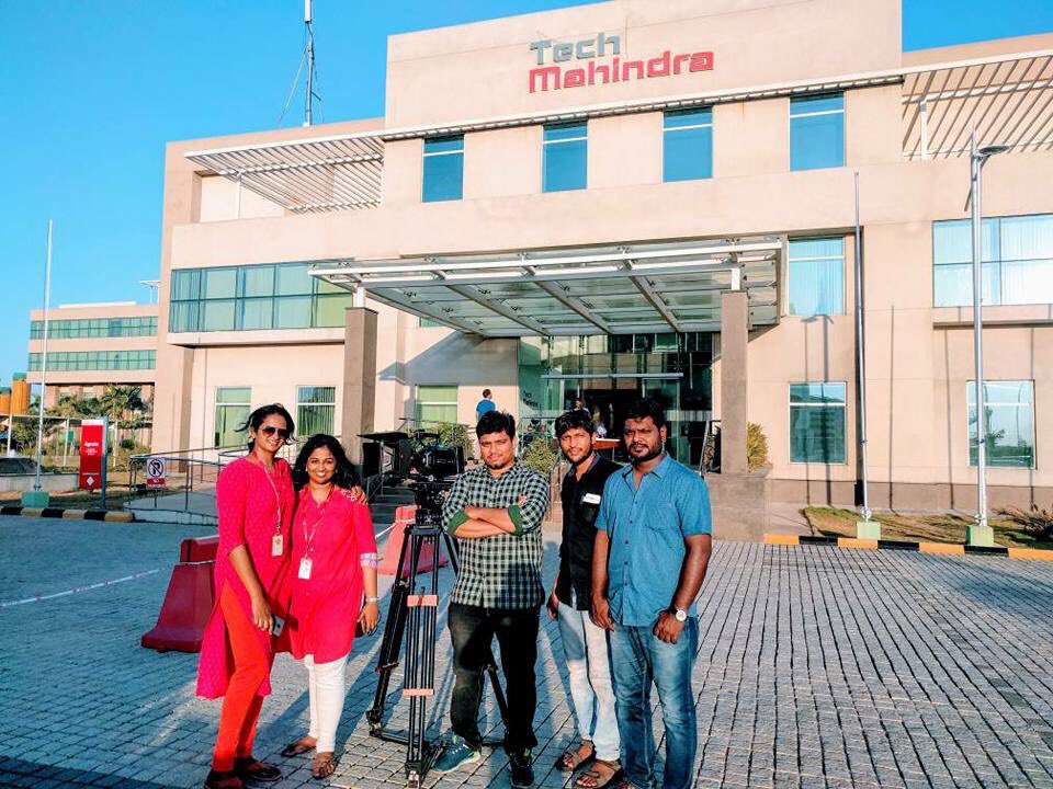 snehaachuthan's tweet photo. And it's a wrap! Coming out next week: TechM's Pega practice video. Stay tuned! #EnableConnectedExperiences https://t.co/X4Rj5pP9nA