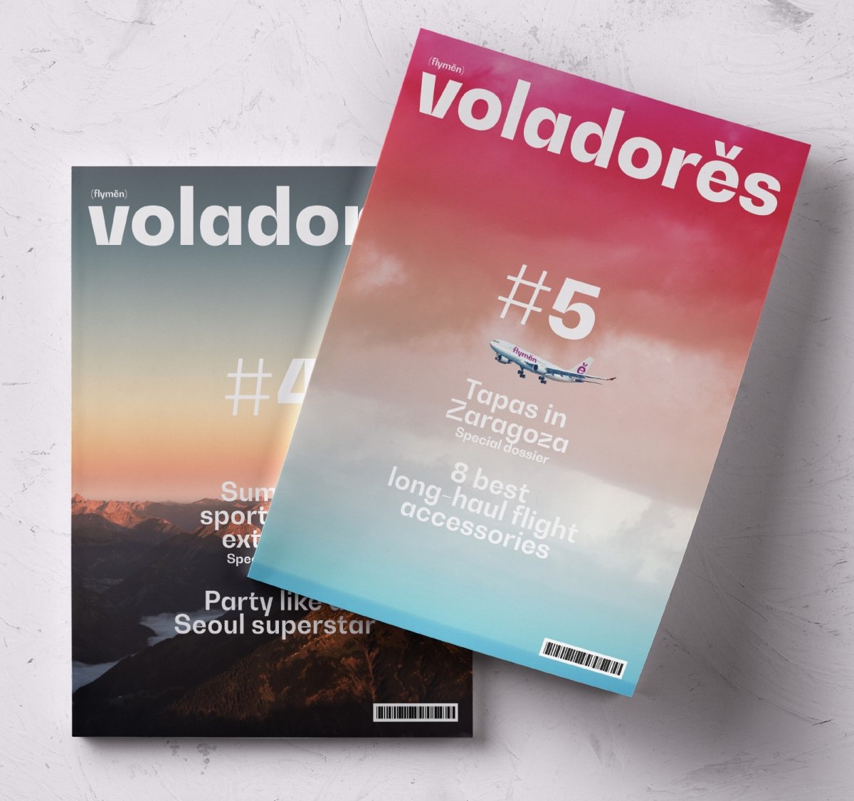 The font, Bw Gradual, in situ; on the front page of a magazine