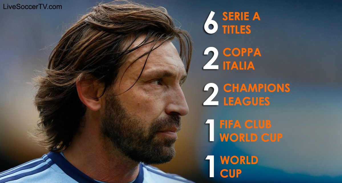 Happy birthday, Andrea Pirlo

The coolest footballer turns 3 8 