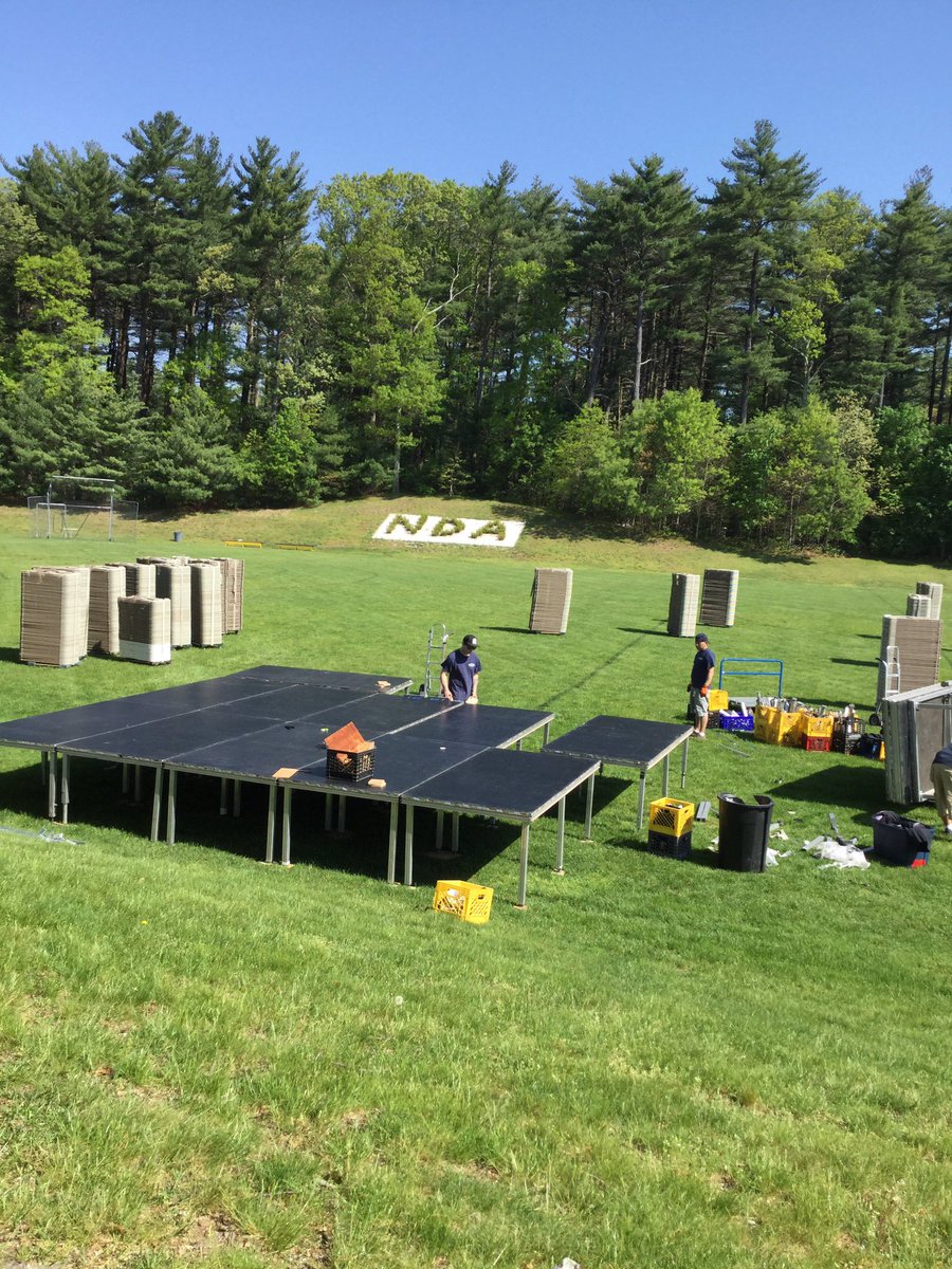 NDA_Principal's tweet photo. Getting ready for a spectacular graduation ceremony! https://t.co/6xMAoLh96K