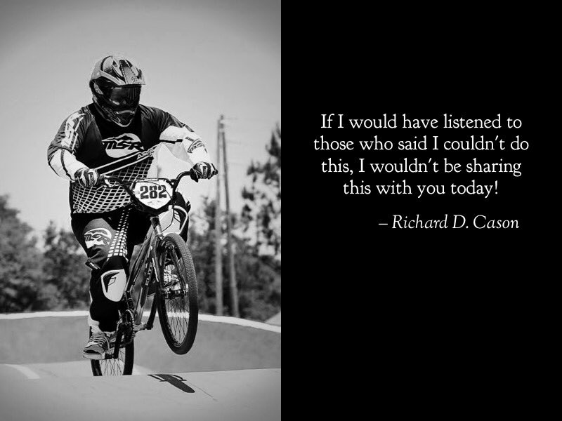 Racencason's tweet photo. Go get it! You can do it! https://t.co/JXR7TQDDbY