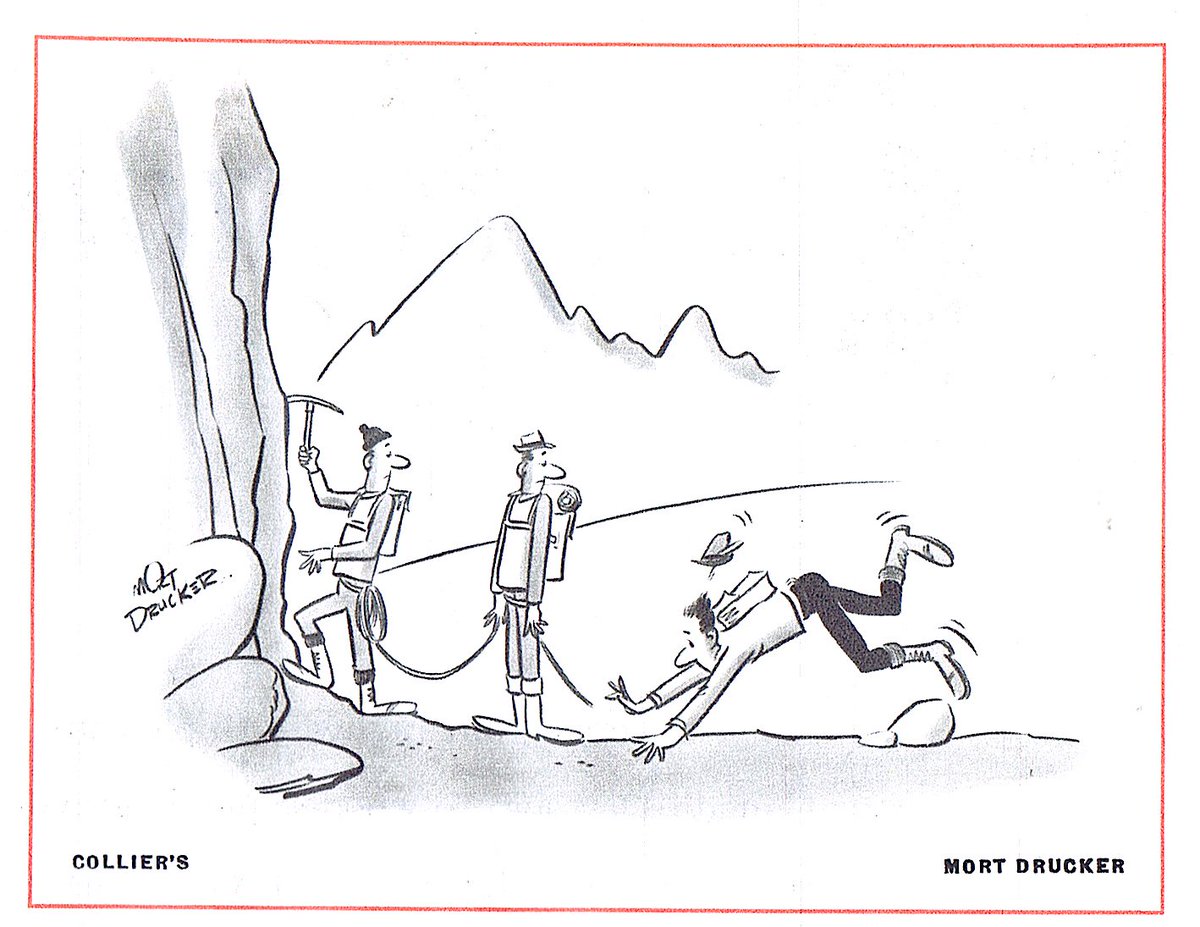 lynchcartoons's tweet photo. Wordless Gag Cartoons 1946 – 1963 https://t.co/cT5GKfh7dR #mortdrucker #tonsmits #gahanwilson #vintage #humor #funny #cartoon https://t.co/z6MGjDlbuj