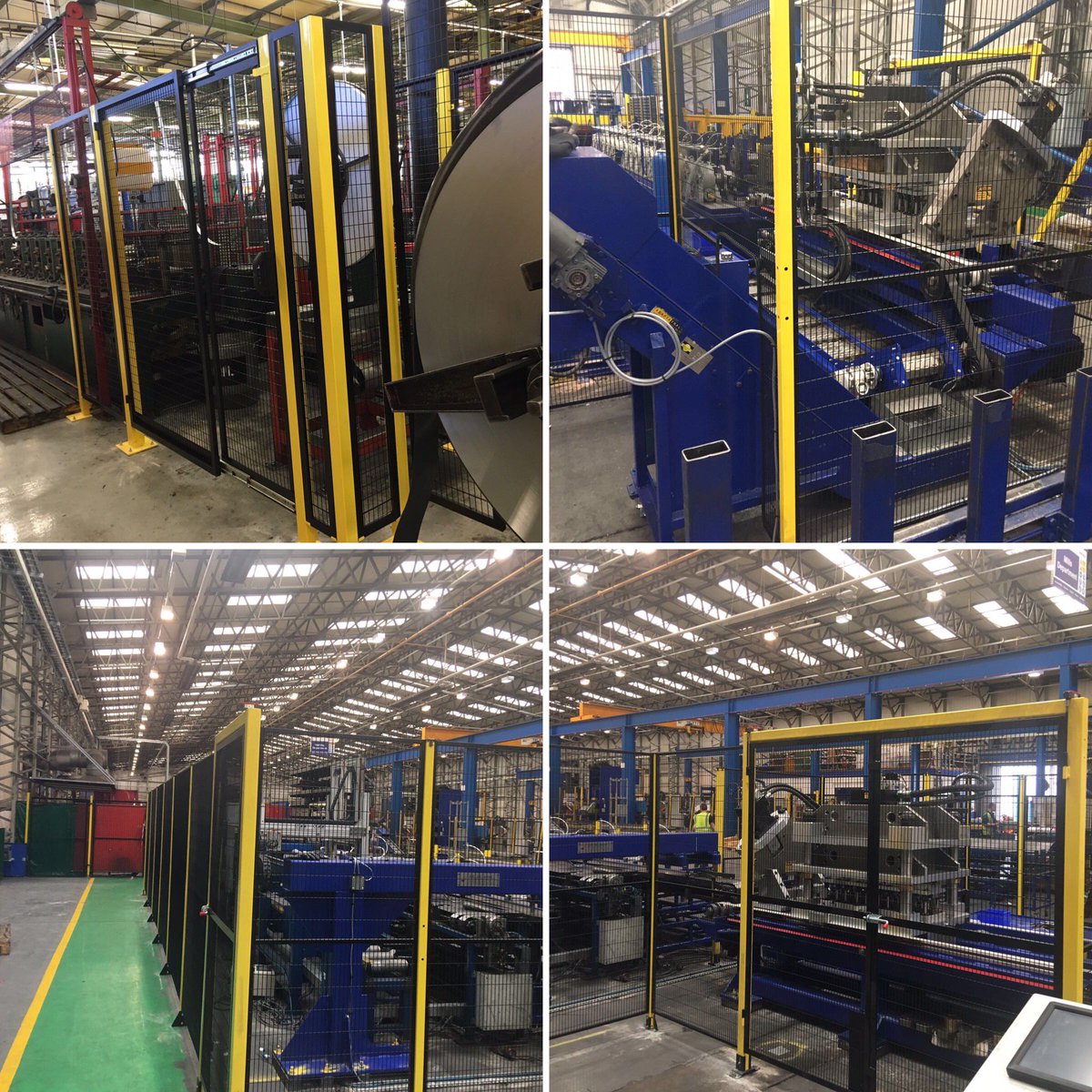Sponmech_Safety's tweet photo. Latest installation of #AccessBudgetGuarding #MeshGuards #SafetyFencing #WorkSafety More info:https://t.co/PR5jsiXDWq https://t.co/AtdRM8H0rI