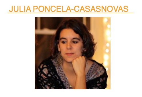 YR_CSS's tweet photo. We are extremely glad to have @juliettapc82 as a speaker at @eccswarmup ! Find more info on how to register here: https://t.co/tsDo8ndMcf https://t.co/TjftC6gysi