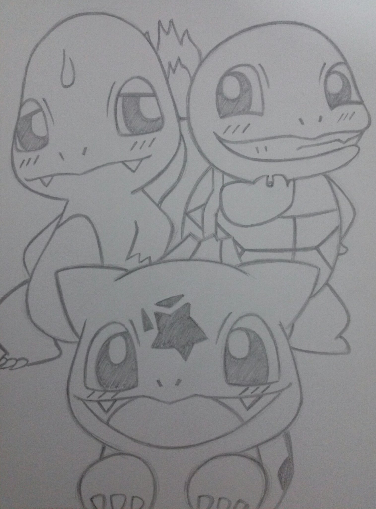 山葵 Sur Twitter カントー３匹 フシギダネ 楽 ヒトカゲ 悲 ゼニガメ 嬉 ヒトカゲ 怒でも良かったな W