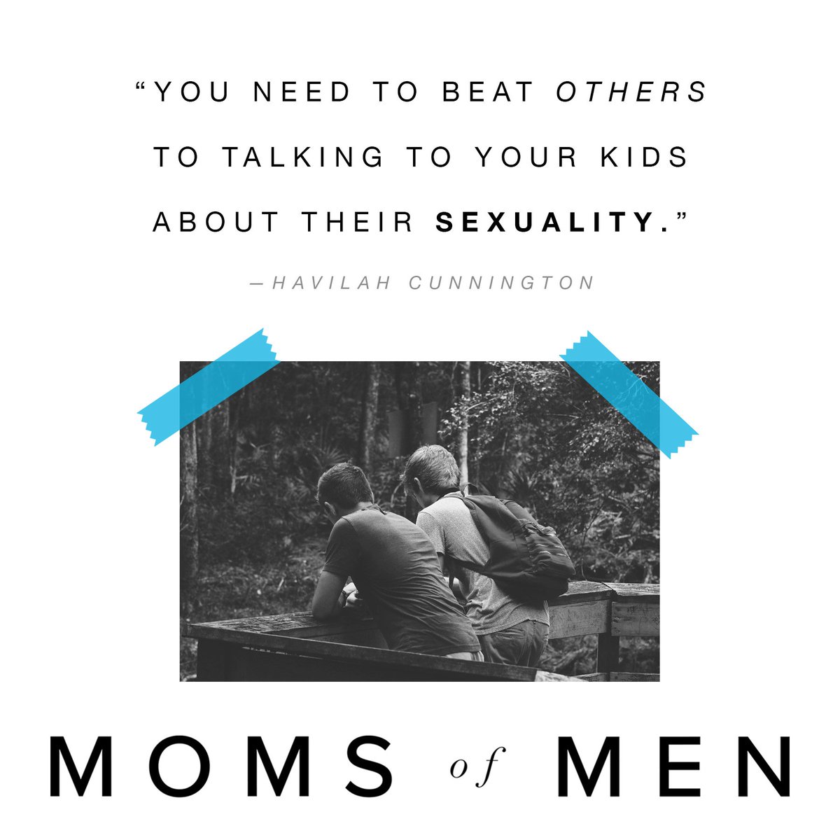 LisaBevere's tweet photo. Make it age-appropriate, but be intentional to give your children a godly vision for their sexuality. #MomsOfMen https://t.co/LsZqSn0iZL